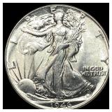 1946 Walking Liberty Half Dollar GEM BU