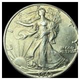 1945 Walking Liberty Half Dollar UNCIRCULATED