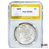 1899 Morgan Silver Dollar PGA MS66