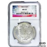 1883-O Morgan Silver Dollar NGC MS63