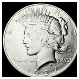 1927-S Silver Peace Dollar UNCIRCULATED