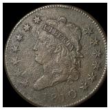 1810 Classic Head Large Cent NEARLY UNCIRCULATED