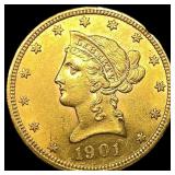 1901 $10 Gold Eagle