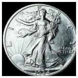 1934-S Silver Walking Liberty Half Dollar UNCIRCUL