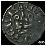 1285-1314 France Philip IV Billon Denier Tournois