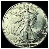 1943-S Silver Walking Liberty Half Dollar UNCIRCUL