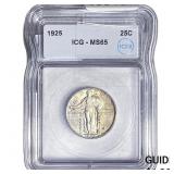 1925 Standing Liberty Quarter ICG MS65