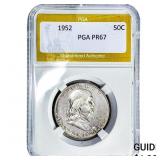 1952 Franklin Half Dollar PGA PR67