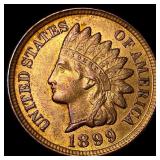 1899 RB Indian Head Cent CHOICE BU
