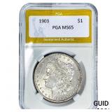 1903 Morgan Silver Dollar PGA MS65