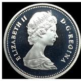 1981 Canada Nickel 25 Cents Proof Cameo
