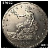 1876-CC Silver Trade Dollar UNCIRCULATED