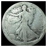 1916-D Silver Walking Liberty Half Dollar  NICELY