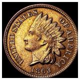 1863 Indian Head Cent UNCIRCULATED