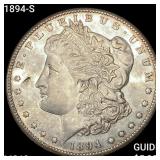 1894-S Morgan Silver Dollar CHOICE BU