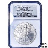 2006 Silver Eagle NGC MS70