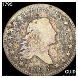 1795 Flowing Hair Half Dollar NICELY CIRCULATED