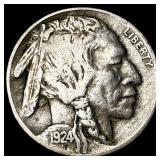 1924-S Buffalo Nickel NEARLY UNCIRCULATED