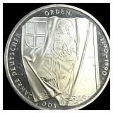 1990J West Germany Silver 10 Mark Proof