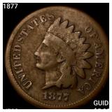 1877 Indian Head Cent LIGHTLY CIRCULATED