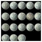 [18 Coins] Mixed Dates Morgan Silver Dollar
