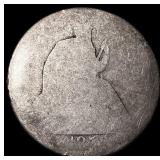1847-O Silver Half Dollar (Seated Liberty) NICELY