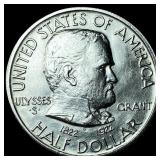 1922-S Silver Half Dollar Grant Commemorative UNCI