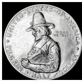 1920-D Silver Pilgrim Half Dollar GEM BU
