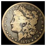 1879-CC Morgan Silver Dollar LIGHTLY CIRCULATED