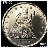 1875-CC Twenty Cent Piece UNCIRCULATED