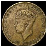 1942 Jamaica Brass 1 Penny