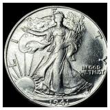 1941-S Silver Walking Liberty Half Dollar UNCIRCUL