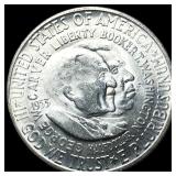 1953-S Silver Washington/Carver Half Dollar  GEM