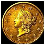1851 Liberty Head Gold Dollar Type 1 HIGH GRADE