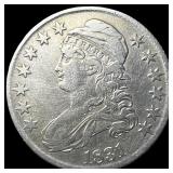 1831 Silver Capped Bust Half Dollar LIGHTLY  CIRC