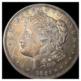1921-D Silver Morgan Dollar NEARLY  UNCIRCULATED