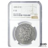 1895-O Morgan Silver Dollar NGC F12