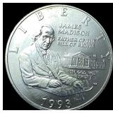 1993-W Bill of Rights Silver Half Dollar SUPERB GE