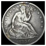 1856-O Silver Half Dollar NEARLY UNCIRCULATED