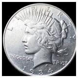 1934-D Silver Peace Dollar CLOSELY  UNCIRCULATED