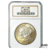 1901-O Morgan Silver Dollar NGC MS64