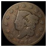 1819 Large Cent NICELY CIRCULATED