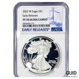 2022-W Silver Eagle NGC PF70 Ultra Cameo