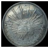 1904 Mexico Silver Peso UNCIRCULATED