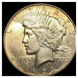 1923-D Silver Peace Dollar CLOSELY  UNCIRCULATED