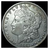 1902 Morgan Silver Dollar NEARLY UNCIRCULATED