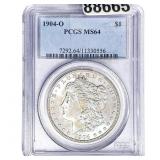 1904-O Morgan Silver Dollar PCGS MS64
