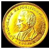 1904 Gold Lewis and Clark Exposition $1 UNCIRCULAT