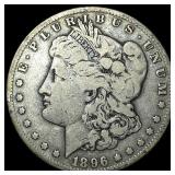 1896-S Silver Morgan Dollar NEARLY UNCIRCULATED
