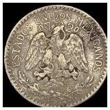 1920 Mexico Silver 50 Centavos